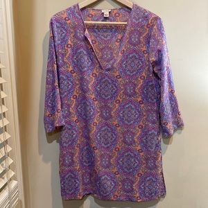 Lightweight cotton long sleeves tunic
